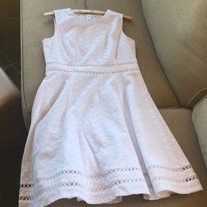 White Calvin Klein Dress